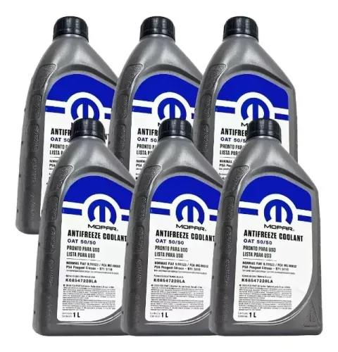 Kit 6 Aditivo Radiador Mopar Renegade Compass Toro