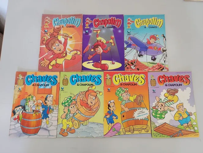Revistas Chaves e Chapolim Editora Globo