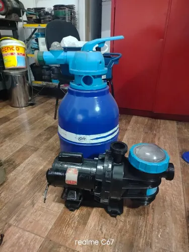 Conjunto Bomba e Filtro de piscina