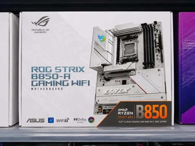 ASUS ROG Strix B850-A Gaming WiFi AM5 DDR5 Nova Lacrada