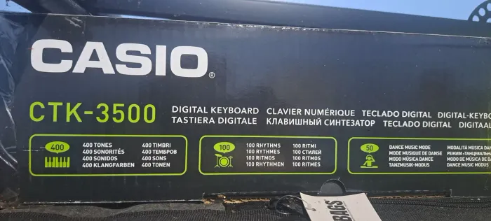 Teclado Casio CTK-3500