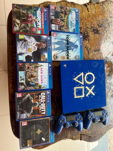 Sony PlayStation 4 Slim Days of Play Limited Edition cor azul