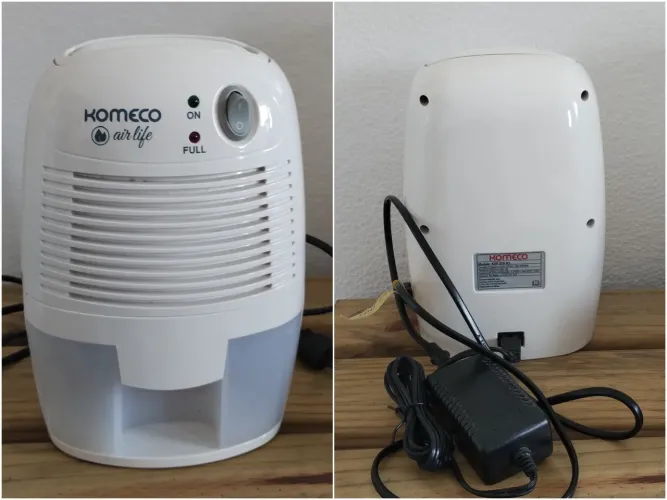Mini Desumidificador De Ar Komeco Kdp 250 G1<br>Super conservado, quase sem uso - R$ 120,00