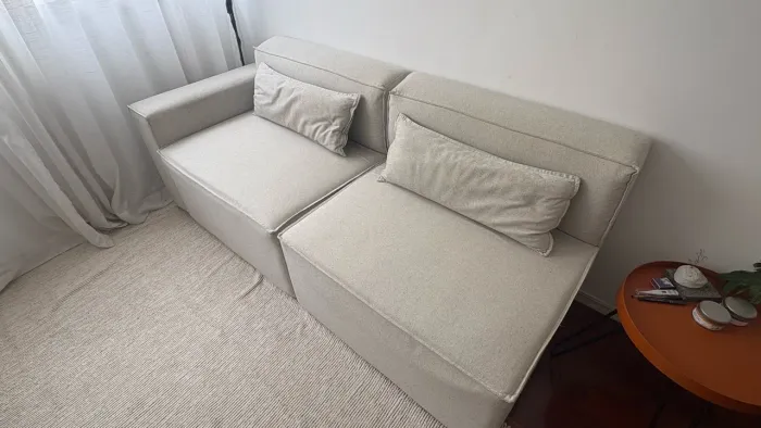 SOFÁ MODULAR 2,04X0,83X0,81m (LXPXH)