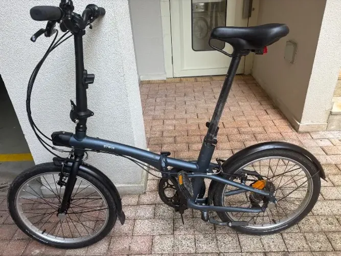 Bicicleta dobrável B?Twin Decathlon