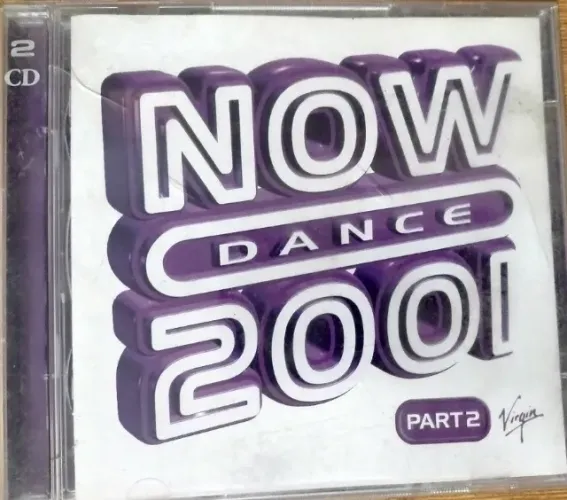 Cd Duplo Importado "Now Dance 2001" Parte 2 - Virgin EMI - Importado - Raridade - Vintage