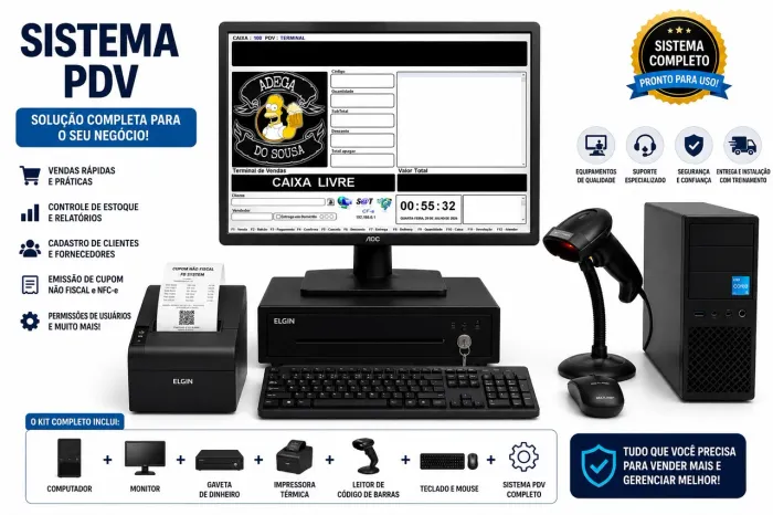 SISTEMA PDV - FRENTE DE CAIXA