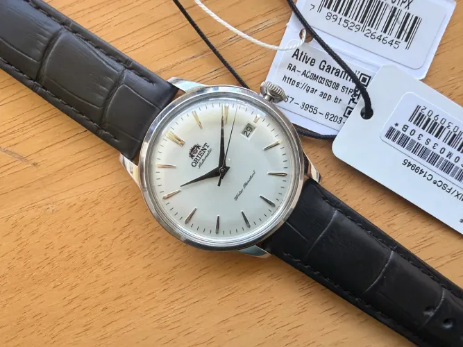 Relogio Orient Bambino v7 38mm automatico