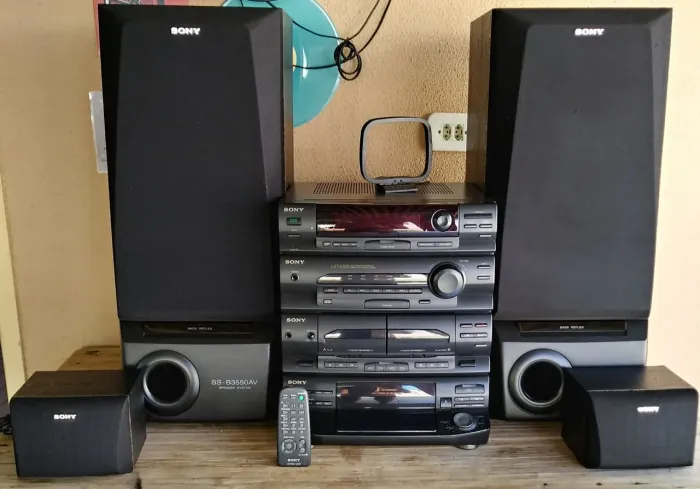 System Sony LBT-N355 RADIO TAPE CD
