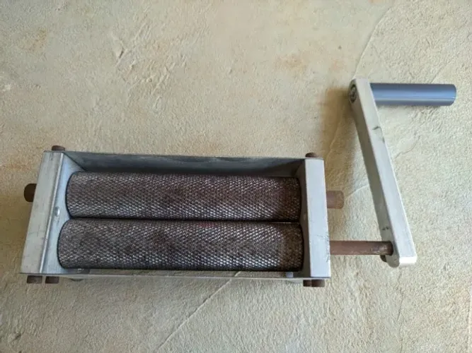 moedor grãos 2 rolos moinho manual para cerveja artesanal