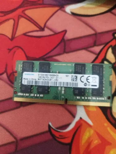 Memória ddr4 16 giga 2400t notebook 