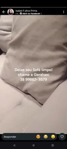 Lavagem de Sofás e similares