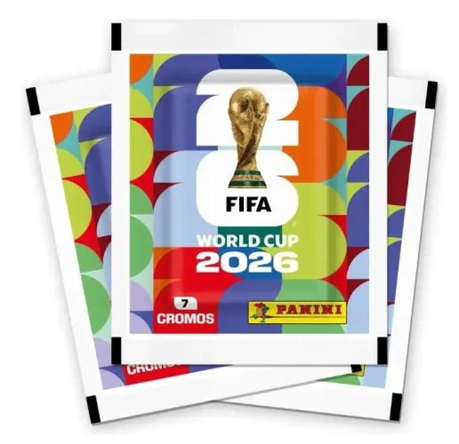 Kit Envelopes Figurinhas Copa 2026 Panini - Originais Lacrados