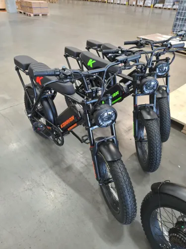 3 BIKES ELÉTRICAS 750W