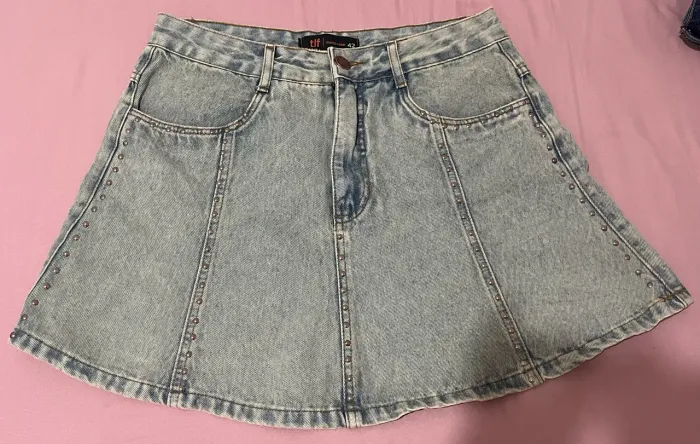 Saia jeans nova tam 42