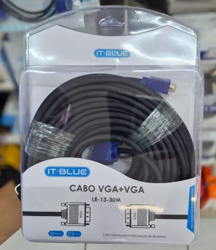 CABO VGA + VGA 30M REF: LE-13-30