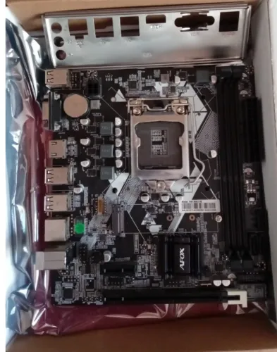 placa mãe afox 1155 nvme hdmi terceira geração seminova