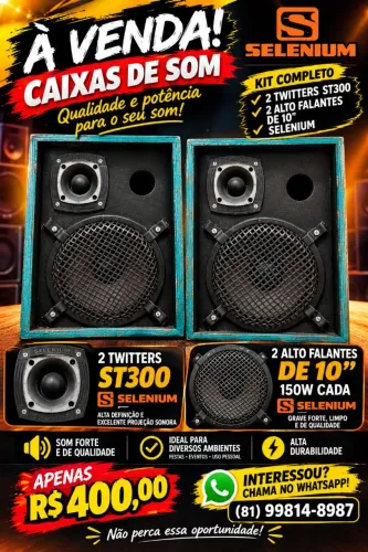 Caixas de Som