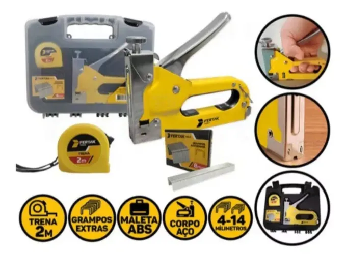 GRAMPEADOR MANUAL PROFISSIONAL COM MALETA E ACESSÓRIOS 