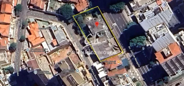Terreno comercial para alugar em Campinas, Cambuí com 1454.4 m²