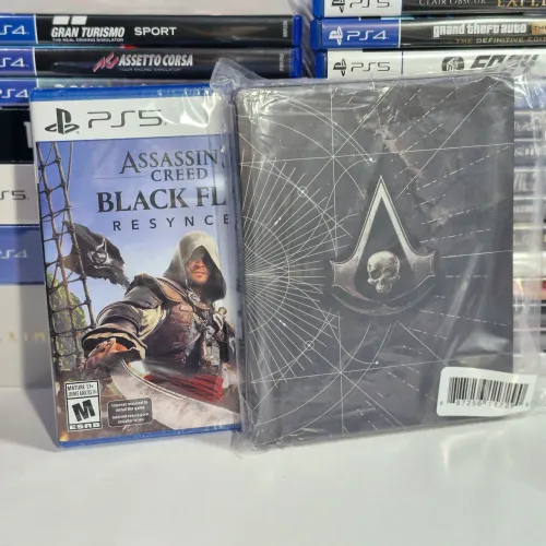 Assassins Creed Black Flag Resynced + Steelbook Exclusivo Pre-Venda