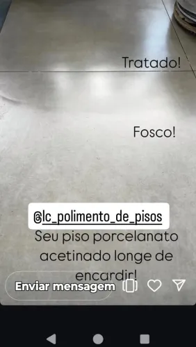 Limpeza de pisos em geral 
