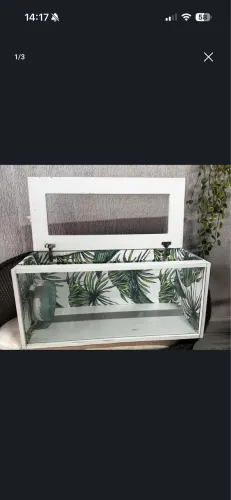Terrário / Viveiro para Hamsters e Pequenos Animais
