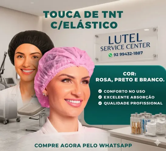 TOUCA DESCARTÁVEL PCT C/100 UNIDS