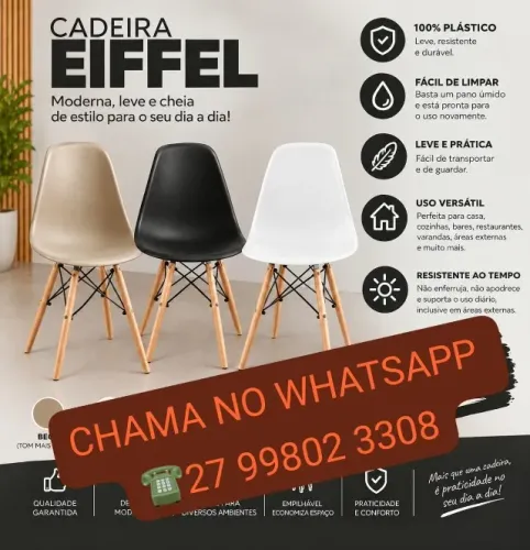 -# CADEIRA EIFFEL PROMOCAO