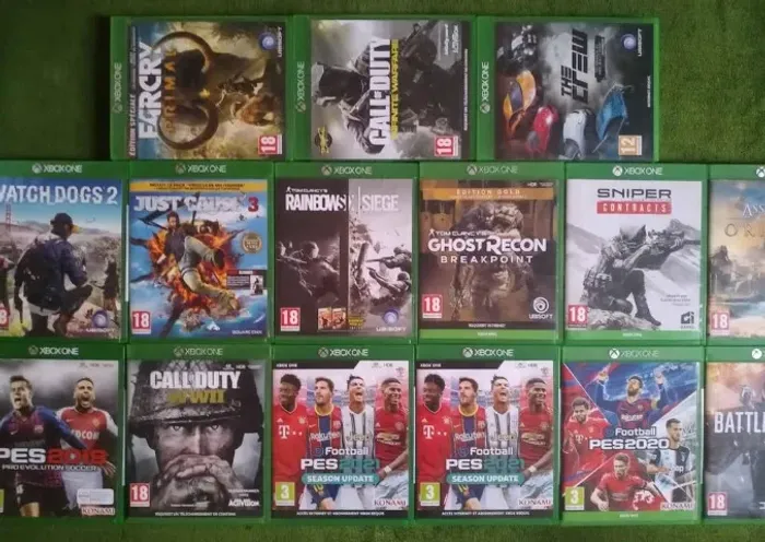 Far Cry Primal, watch dogs 2, Call of Duty: WWII e Call of Duty: Modern Warfare