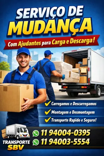 Frete e mudança residencial /empresas