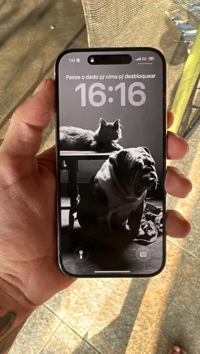 iPhone 15 pro - 256 gb - 88% saúde bateria - excelente estado !