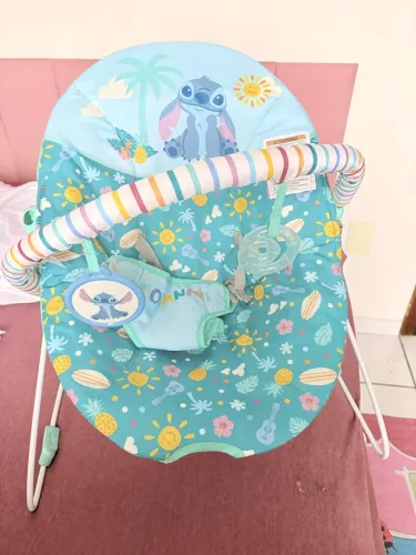Cadeirinha Vibratória Stitch Disney Baby - Bright Starts