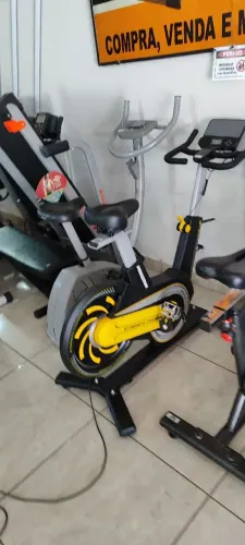 Bicicleta ergométrica spinning ginástica muscular treino Fitness 