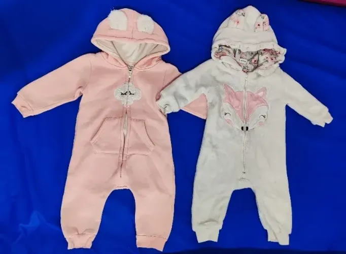 Bebê Menina 9 a 18 Meses Macacões