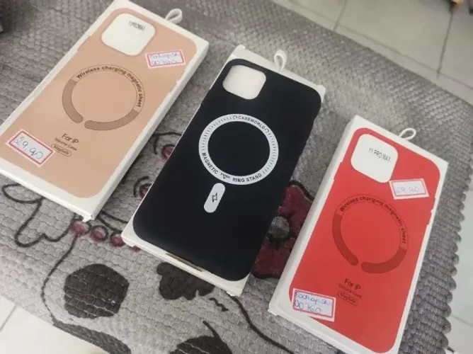 Capinha Silicone Premium Magnética p/ iPhone 11 Pro Max - Proteção e Estilo