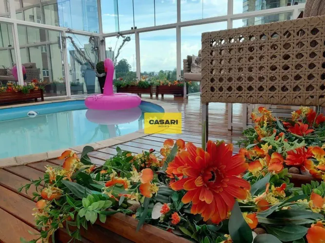 Cobertura Mobiliada com Piscina Aquecida e 2 Vagas em SBC  Próxima ao Golden Square