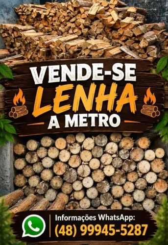 Lenha de eucalipto seca