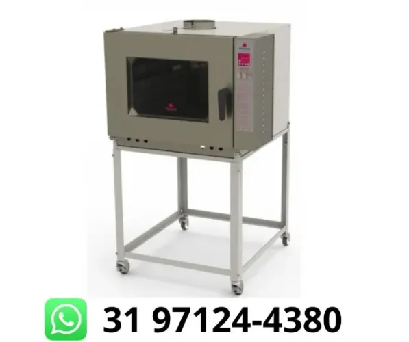 Forno Turbo 5 Esteiras a Gás Progás