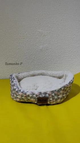 Caminha de Luxo Pet Tamanho P Cachorro Gato Cama Confortável Macia Premium