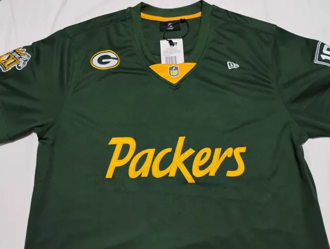 Camisa NFL do Green Bay Packers Nova Original M Serve G.