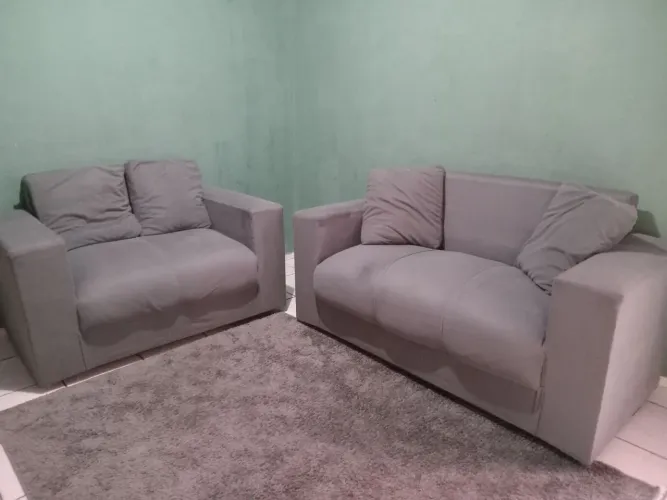 Vendo conjunto de sofá seminovo