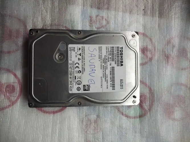 HD Toshiba Sata 500gb pra computador