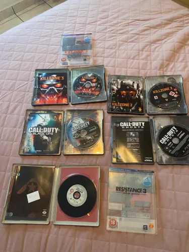 Jogos Ps3 colecionador case de ferro 