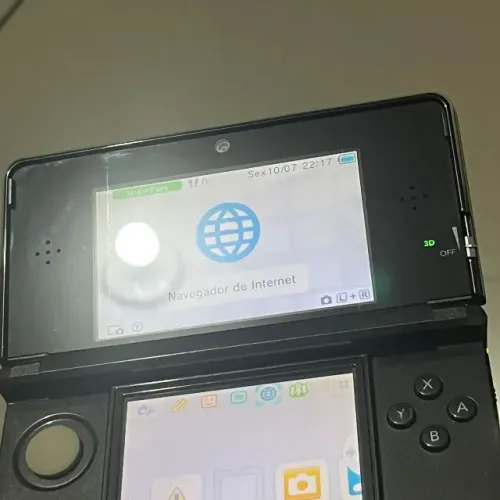 Nintendo 3DS Old Preto Europeu Com Jogo