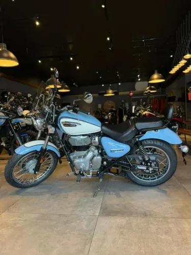 ROYAL ENFIELD METEOR AURORA BLUE 350