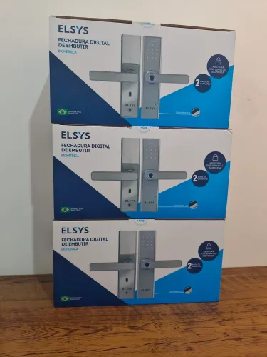 Fechadura Eletrônica Elsys - Com digital