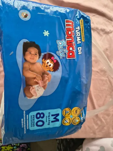 Fralda M / Pacotão com 80 unidades