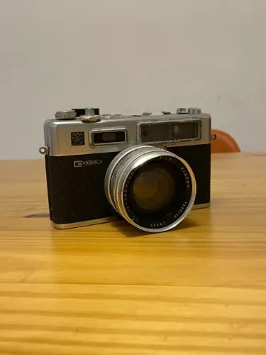 câmera analógica yashica electro 35 rangefinder