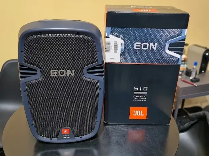 Caixa ativa amplificada JBL EON 510 280W Zerada - mais potente que a JBL Max 10
